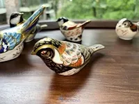 11 diverse porseleinen vogeltjes - afbeelding 6 van  9
