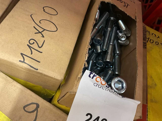 11 dozen bouten met inbuskop - afbeelding 3 van  6