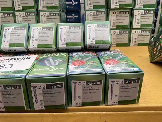11 dozen spaanplaatschroeven - afbeelding 3 van  6