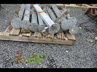 11 gegalvaniseerde palen - afbeelding 4 van  4