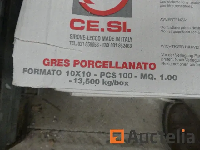 11 m² tegels ce.si - afbeelding 1 van  6
