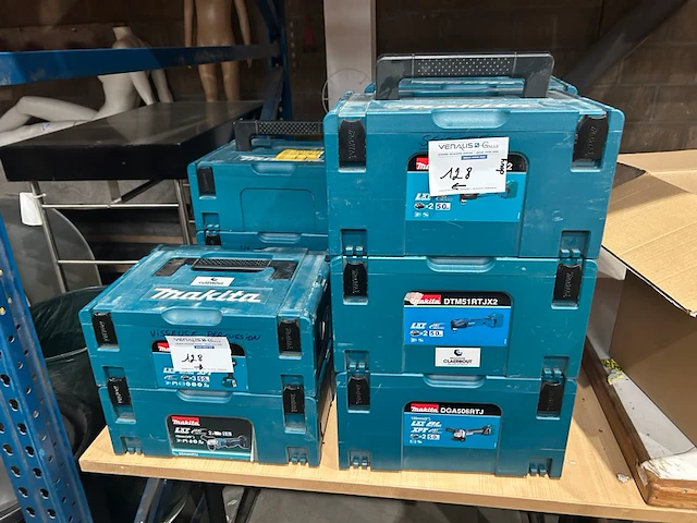 11 makita koffers - afbeelding 1 van  5