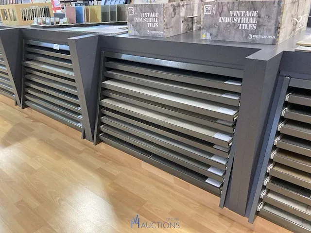 11 metalen tegeldisplays - afbeelding 2 van  5