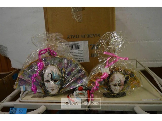 ±11 muurdeco maskers div maten - afbeelding 1 van  1
