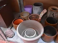 11 stuks wandversieringen, 14 stuks bloempotten, gieter - afbeelding 8 van  8