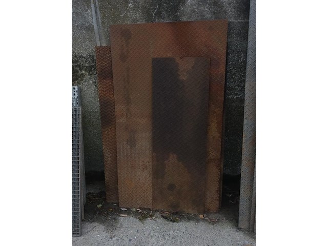 11 traanplaten (verschillende afmetingen) - afbeelding 2 van  4