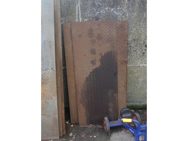 11 traanplaten (verschillende afmetingen) - afbeelding 4 van  4