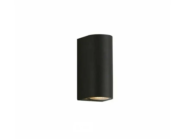 11 x gu10 dual flow buiten wandlamp – ip65 waterdicht – zwart - afbeelding 3 van  6