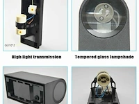 11 x gu10 dual flow buiten wandlamp – ip65 waterdicht – zwart - afbeelding 6 van  6