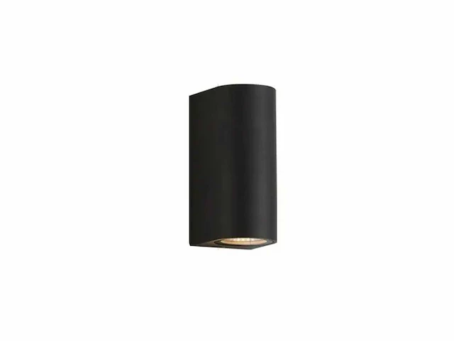 11 x gu10 dual flow buiten wandlamp – ip65 waterdicht – zwart - afbeelding 2 van  5