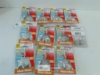 11 x hoekbeschermers rond zelfklevend beige 2 stuks 32 mm - afbeelding 2 van  3