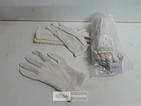 11 x katoenen handschoenen maat 7 - afbeelding 1 van  3