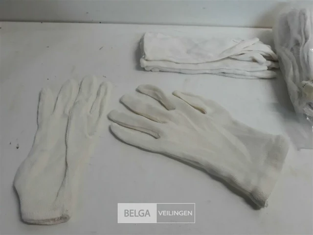 11 x katoenen handschoenen maat 7 - afbeelding 3 van  3