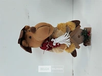 11 x kerstfiguur op vogelhuisje 11 cm 3 assorti - afbeelding 3 van  3