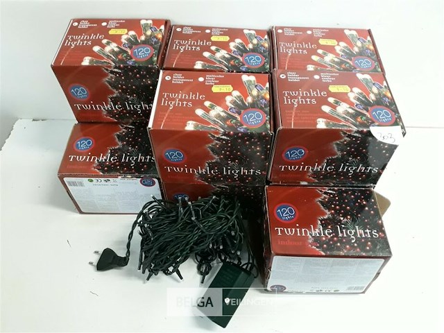 11 x kerstlampen 120 l classic twinkel 8 programma's - afbeelding 1 van  3