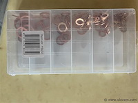 110 delige koperringenset - afbeelding 2 van  2