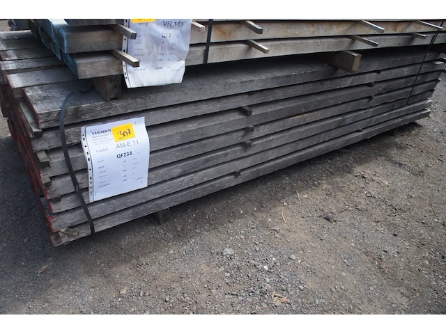 1,10 m³ eiken planken 54mm - afbeelding 1 van  4