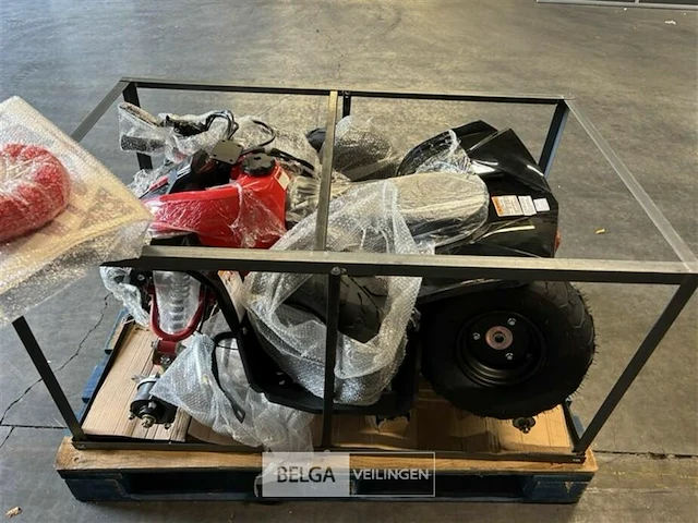 110cc off road atv automatic red - afbeelding 4 van  7