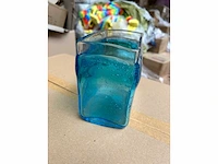 110x blauw aqua - glass & crystal - afbeelding 3 van  6