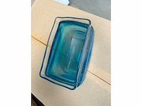 110x blauw aqua - glass & crystal - afbeelding 4 van  6