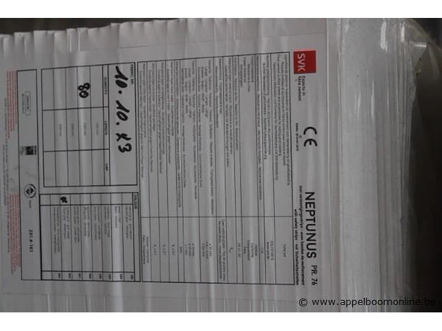 110x neptunus golfplaat 76 158x110 ba-rh wog345 (80 st/pal) (= 6 1/4 golven met 4 voorgegroefde hoeken) - afbeelding 2 van  5