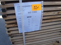 1,11 m³ eiken planken 22mm - afbeelding 2 van  4