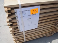 1,11 m³ eiken planken 22mm - afbeelding 2 van  4