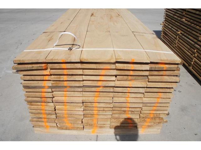 1,11 m³ eiken planken 22mm - afbeelding 3 van  4
