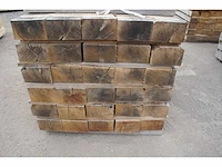 1,12 m³ industrieel eiken balken 130x220 - afbeelding 5 van  5