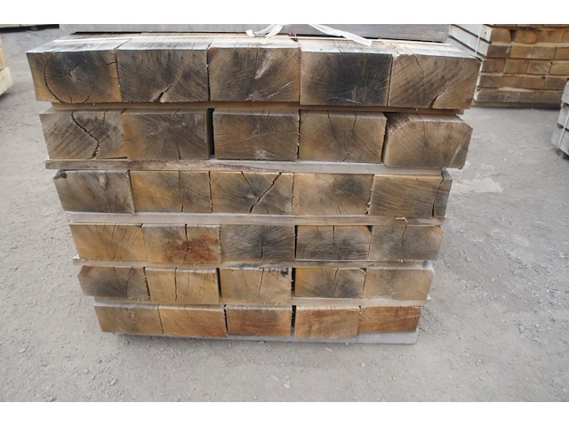 1,12 m³ industrieel eiken balken 130x220 - afbeelding 5 van  5