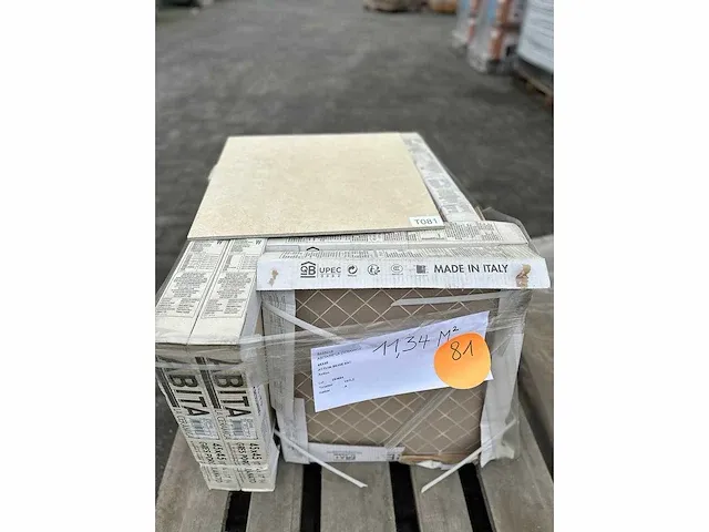 11,34 m² abitare la ceramica - action beige nat 45x45 - afbeelding 3 van  3