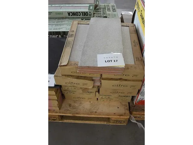 11,4 m² - 25x60 cm - limestone pearl - cifre - afbeelding 4 van  4