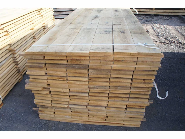 1,15 m³ eiken planken 22mm - afbeelding 3 van  3