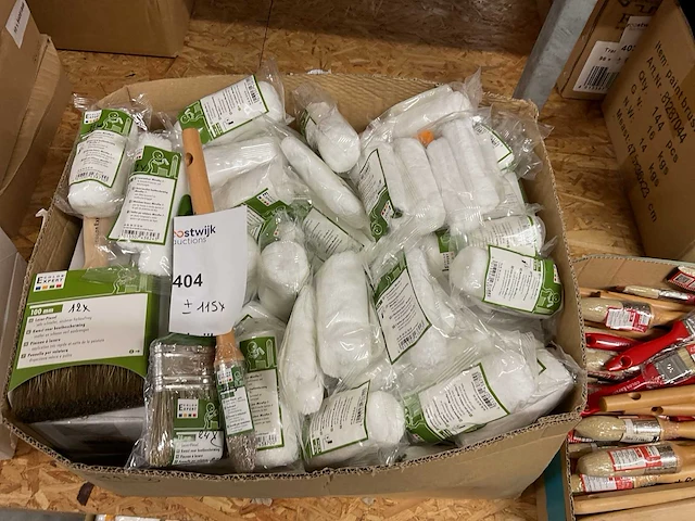 115 x schildersgereedschap voor houtbescherming - afbeelding 1 van  10