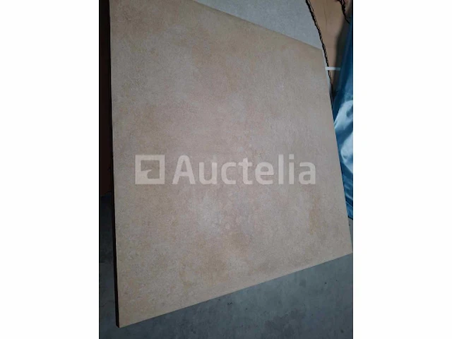 11,52m² buitentegels, ceres beige 60x60 x20mm, betoneffect, nieuw verpakt - afbeelding 1 van  2