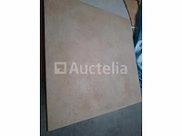 11,52m² buitentegels, ceres beige 60x60 x20mm, betoneffect, nieuw verpakt - afbeelding 1 van  2
