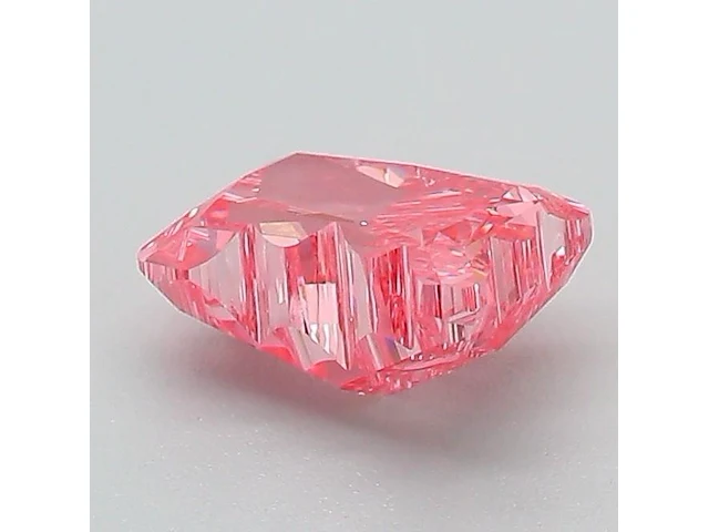 1.15ct fancy vivid pink vs1 with igi certificate - afbeelding 3 van  4