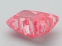 1.15ct fancy vivid pink vs1 with igi certificate - afbeelding 3 van  4