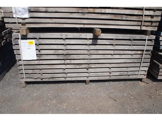 1,16 m³ eiken planken 54mm - afbeelding 1 van  4