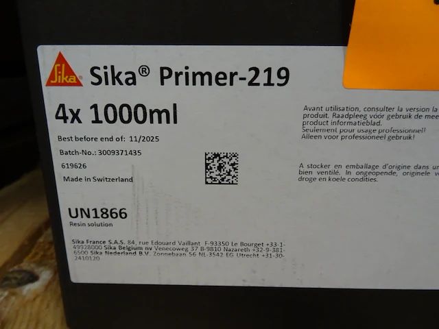 116x 1000ml sika primer-219 - afbeelding 2 van  6