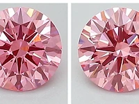 1.17ct fancy vivid pink vs1/vs2 with igi certificate - afbeelding 1 van  6