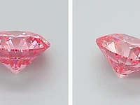 1.17ct fancy vivid pink vs1/vs2 with igi certificate - afbeelding 3 van  6