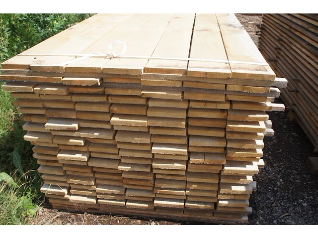 1,19 m³ eiken planken 22mm - afbeelding 3 van  4