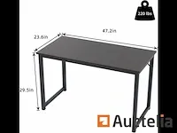 119,4 cm computer bureautafel - afbeelding 3 van  6