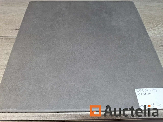 11m² concept grijs 33x33, betoneffect, vloer en wand - afbeelding 1 van  1