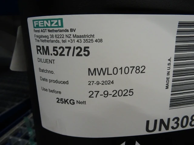 11x 25kg rm.527/25 fenzi - afbeelding 1 van  2
