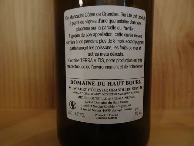 11x 75cl pavillon de haut bourg witte wijn - afbeelding 4 van  9