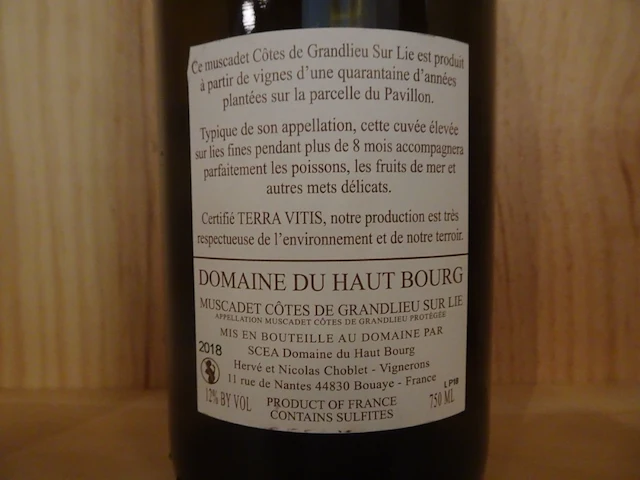 11x 75cl pavillon de haut bourg witte wijn - afbeelding 8 van  9