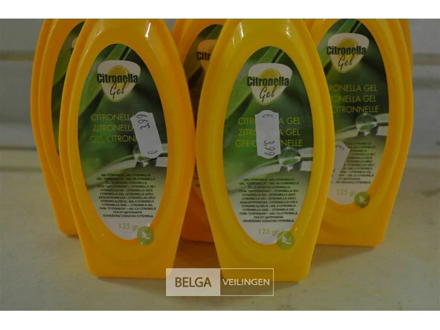 11x citronella gel anti muggen - afbeelding 2 van  3