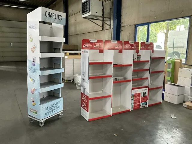 11x kartonnen display kast postel/alpina - afbeelding 9 van  9